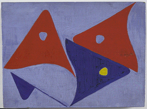 16<br/> <b>cím:</b> Sárga pont / Yellow Dot <br/> <b>méret (cm):</b> 15x20,2 <br/> <b>év:</b> 1947