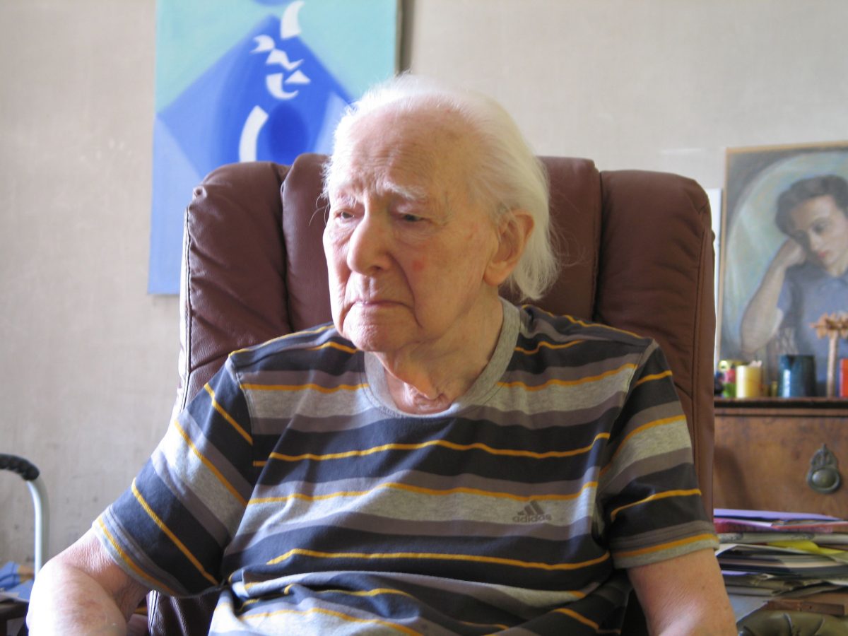 <b>Készítette:</b> Pál Éda<br> L.T. egy hónappal halála előtt<br>