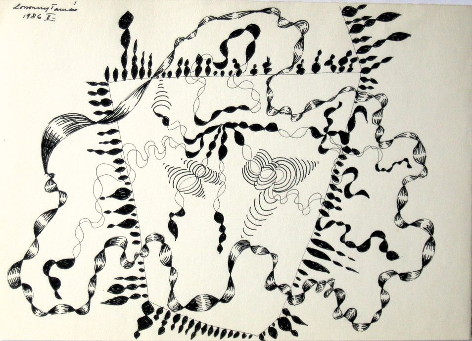 G00102(17)<br/> <b>Cím:</b> nagy temető <br/> <b>Méret cm:</b> 21,7X30,7 <br/> <b>Készült:</b> 1986. <br/> <b>Technika:</b> tus<br/>