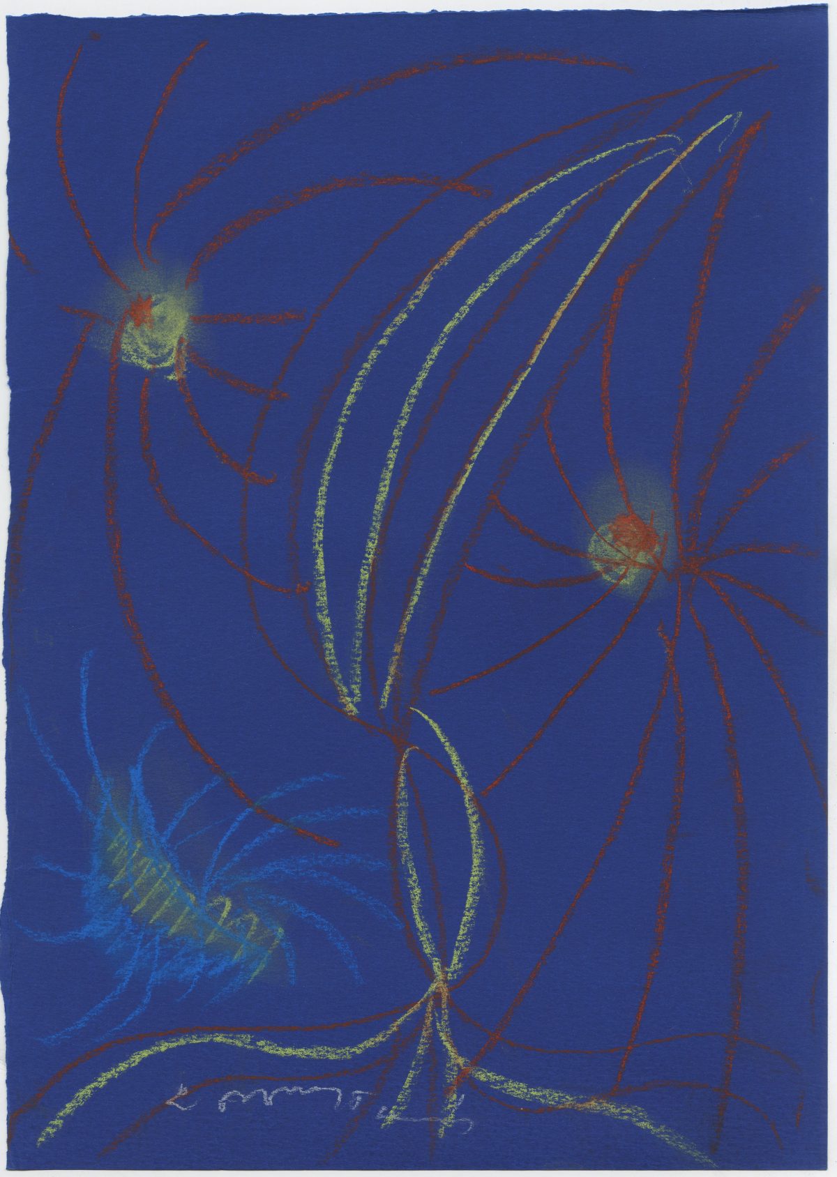 G28753(92)<br/> <b>Cím:</b> Cím nélkül <br/> <b>Méret cm:</b> 34,8x24,8 <br/> <b>Készült:</b> 2009. <br/> <b>Technika:</b> pittkréta<br/>