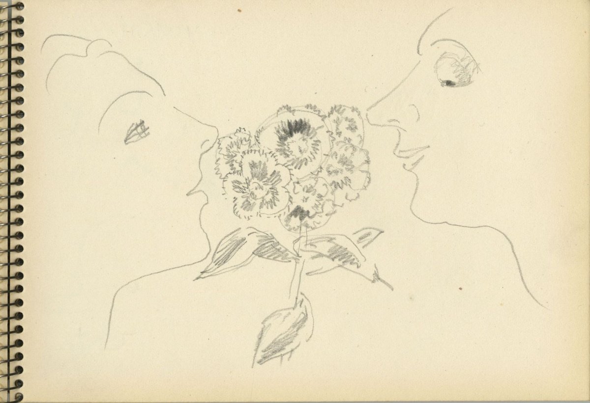 G40151(143)<br/><b>Cím:</b> Cím nélkül<br/><b>Méret (cm):</b> 12x17<br/><b>Készült:</b> 1975.<br/><b>Technika:</b> ceruza<br/>