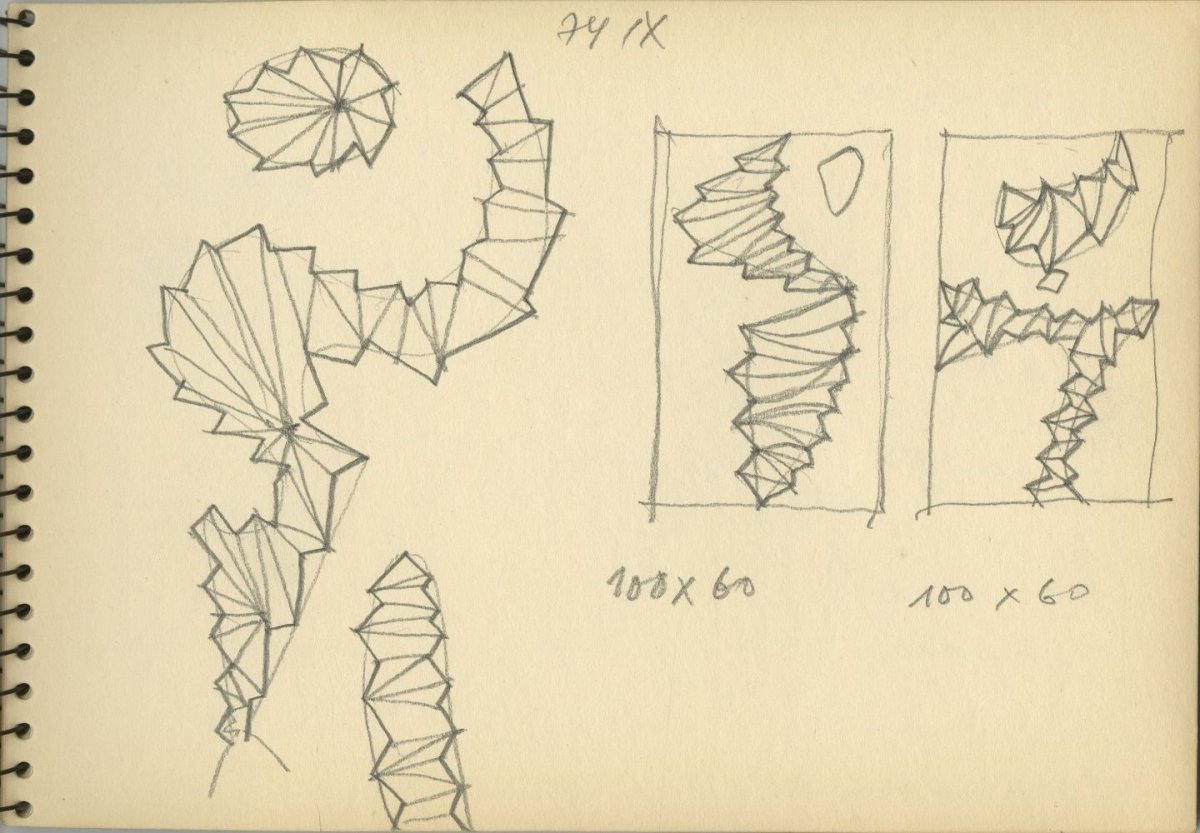 G40586(144)<br/><b>Cím:</b> Cím nélkül<br/><b>Méret (cm):</b> 16,6x23,5<br/><b>Készült:</b> 1974.<br/><b>Technika:</b> ceruza<br/>